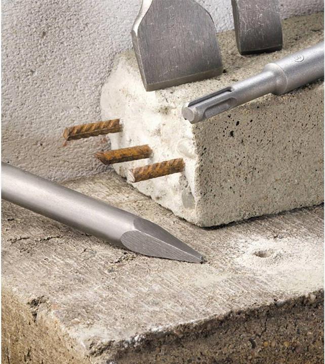 Actual product image kwb SDS plus chisel for hammer drill, flat chisel, 250 mm