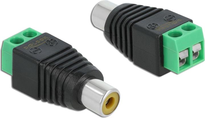 Produktbild Delock Adapter RCA female > Terminal Block (Klinkenadapter)