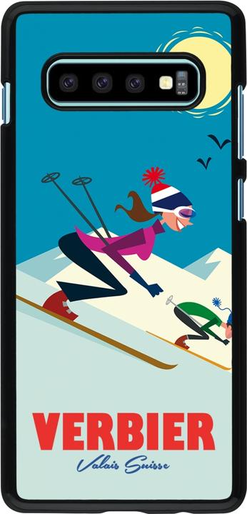 Produktbild PhoneLook Hülle Verbier Ski Downhill (Samsung Galaxy S10+)