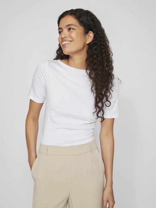 Actual product image Vila Boat-neck top with short sleeves (XXL)
