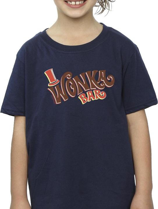 Image du produit Willy Wonka & the Chocolate Factory - T-shirt BAR LOGO - Fille (128)
