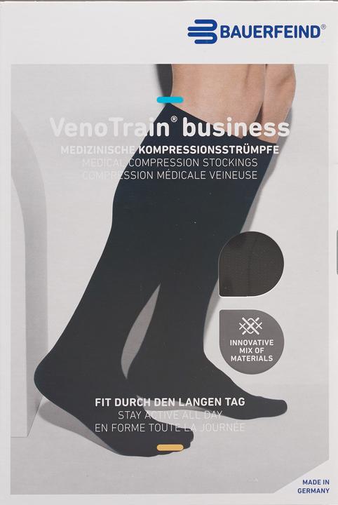 Image du produit Veno Train BUSINESS foot long AD KKL2 M normal/short geschlossene Fussspitze schwarz (M)