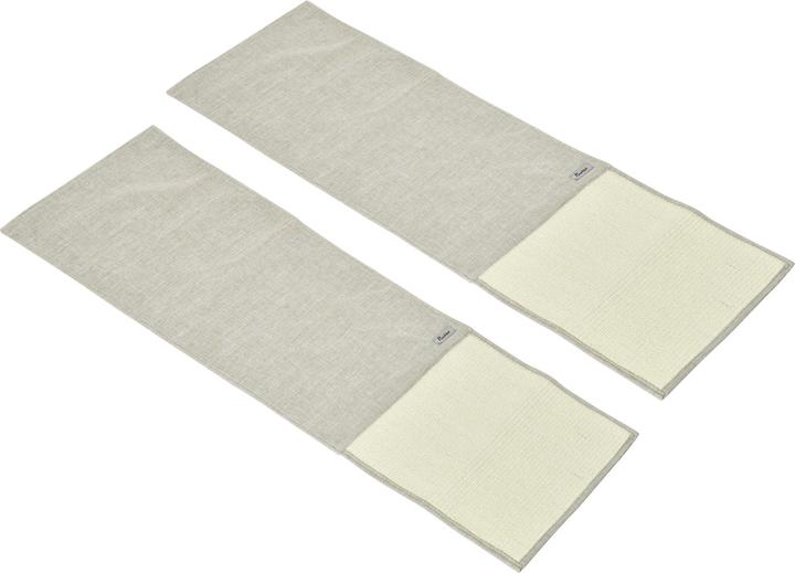 Image du produit PawHut Tapis à gratter, lot de 2 (3 cm, Gris, Beige)