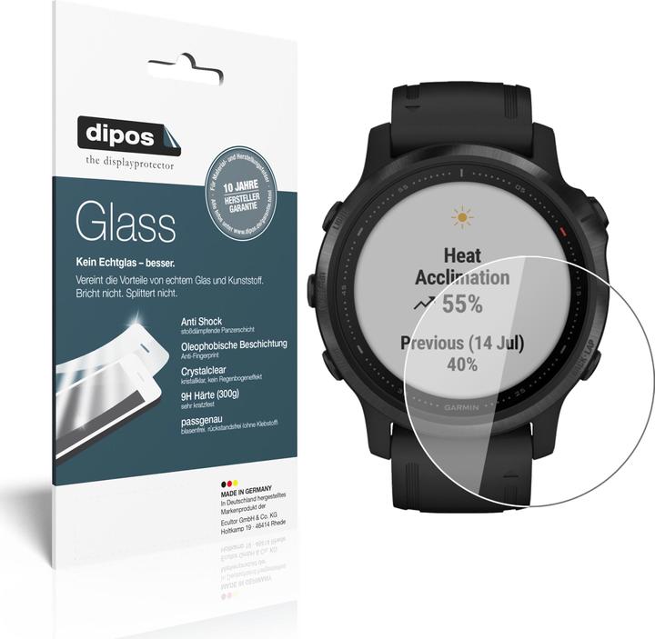 Dipos Displayschutz Anti-Shock