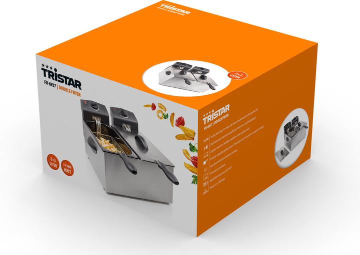 Actual product image Tristar Deep fryer double (EU plug)