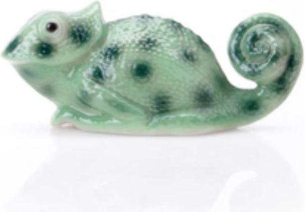 Actual product image 03077/40 - Chameleon, green (7 x 5 x 5 cm)