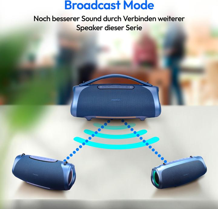 Image du produit Medion LIFE® P61762 Enceinte portable Bluetooth (47 h)