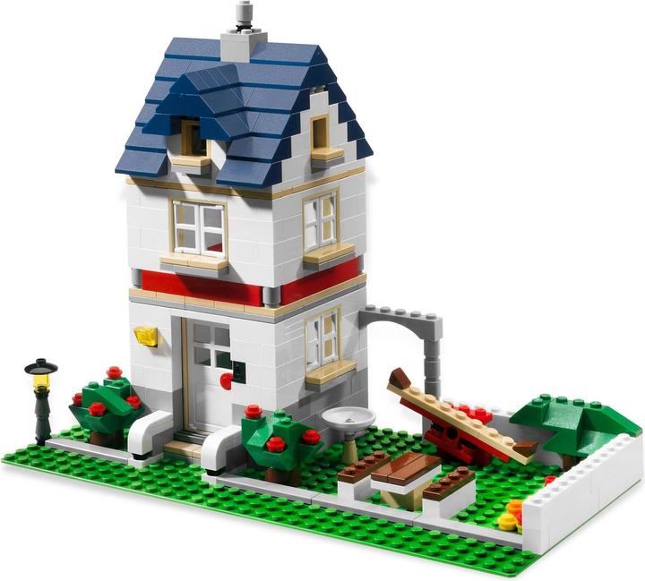 Actual product image LEGO House with garage (5891, LEGO Creator 3-in-1)