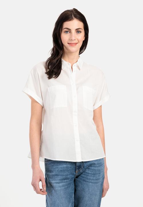 Produktbild Camel Active Halbarm Bluse aus einem Baumwoll-Twill (XL)