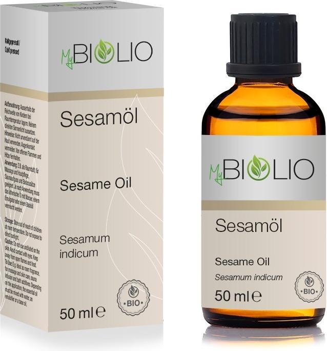 Produktbild MyBiolio Sesamöl (Körperöl, 50 ml)