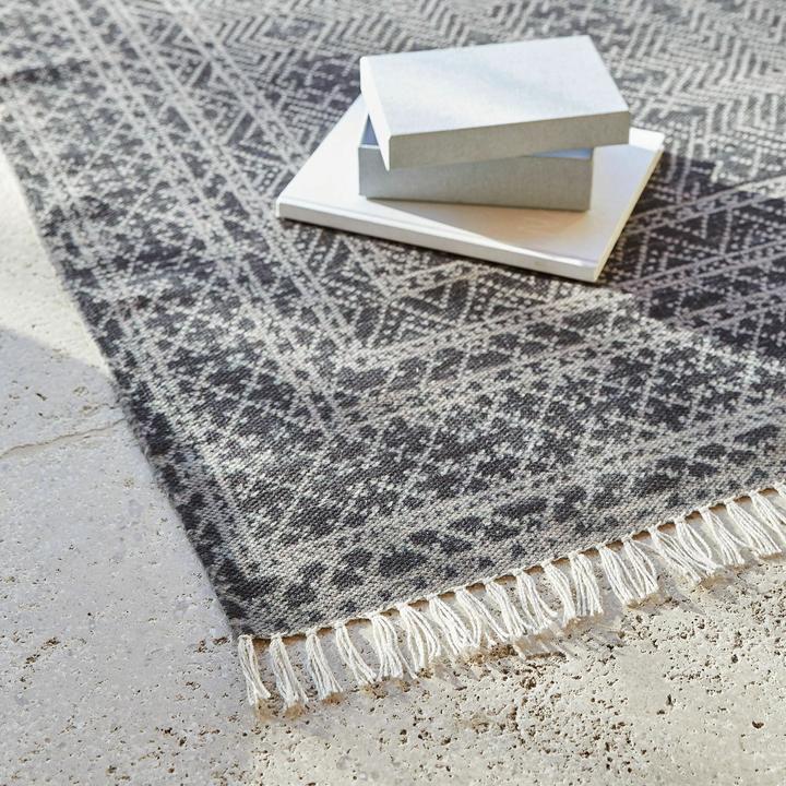 Produktbild Loberon In- & Outdoor-Teppich Bezange grau/beige (300 cm, H)
