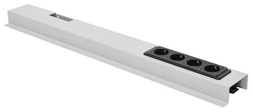 Actual product image Bedrunka & hirth Power strip with 4 x socket (Metal)
