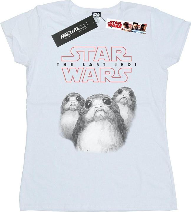 Star Wars The Last Jedi Porgs TShirt (S)