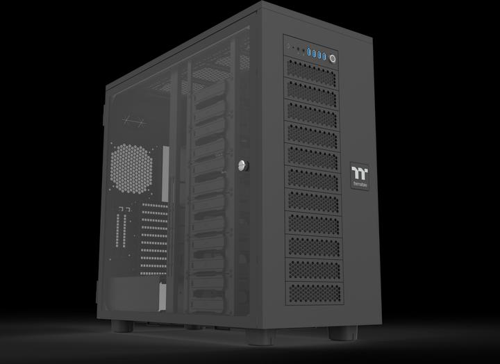 Actual product image Thermaltake Tt AX700 TG Black (Mini-ITX, XL-ATX, ATX, SSI CEB, mATX, SSI EEB, E-ATX)