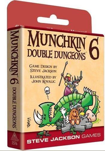 Produktbild Munchkin 6 Double Dungeons Card Game Expansion English Edition,3-6 Players,Ages (Englisch)