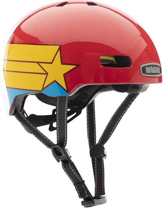 Nutcase Little Nutty MIPS helm, Gloss, Supa Dupa, Y | 52-56cm (52 - 56 cm)