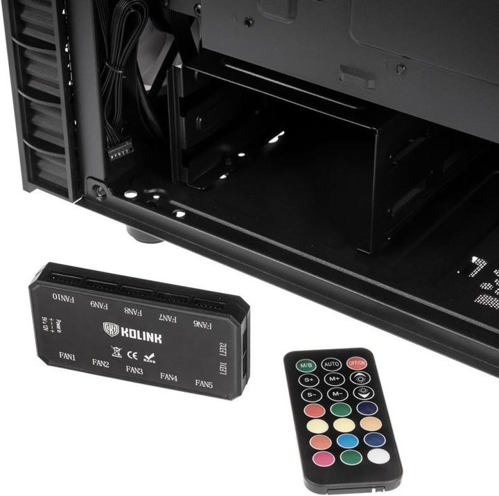 Produktbild Kolink Observatory Lite Mesh RGB (mATX, Mini-ITX, ATX)