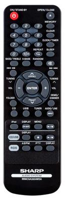 Actual product image Sharp Xl-Hf151 (CD player, 2x 15 W)
