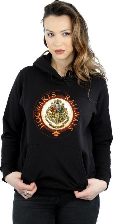 Actual product image Womens/Ladies Hogwarts Rail Hoodie (L)