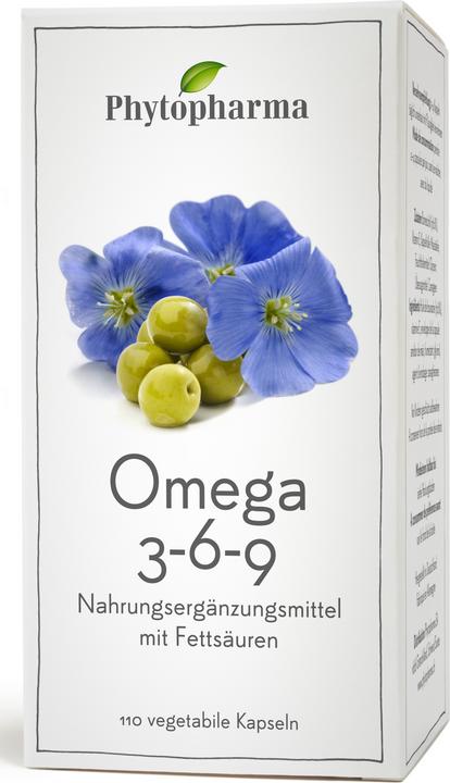 Produktbild Phytopharma Omega 3-6-9 (1 Stück, Kapseln, 100 g)