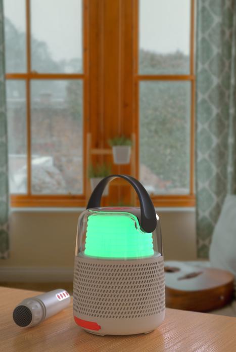 Actual product image Mobility on Board Karaoke speaker KS-80 grey (5 h, Electrical connection)
