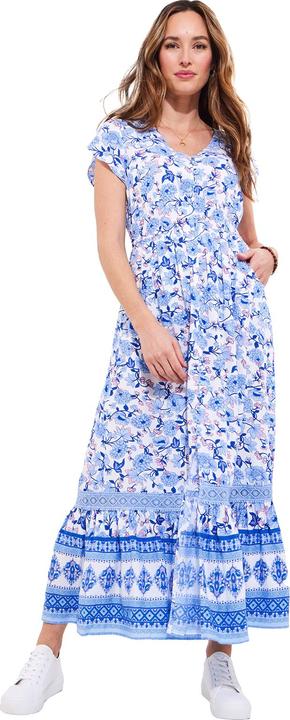 Actual product image Joe Browns Floral Lace Trim Maxi (40)