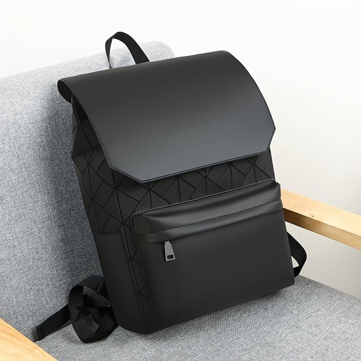 Image du produit Only-Bags.Store Sac à dos en losange oxford pour hommes, sac à dos de voyage, de travail, d'ordinateur, sac à dos