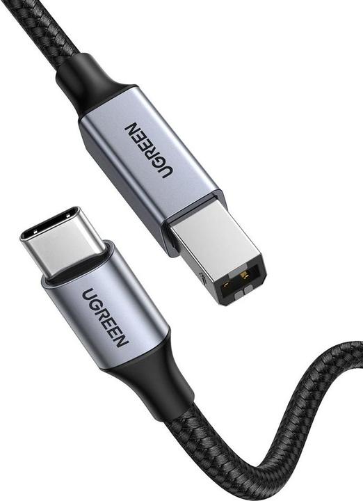 Produktbild Ugreen USB-C to USB-B 2.0 Printer Cable, 3m (3 m, USB 2.0)