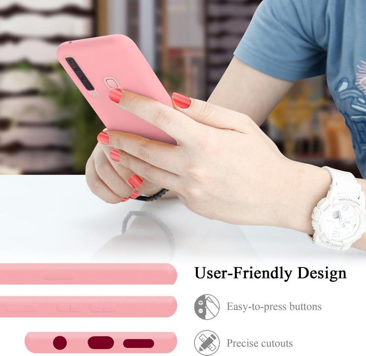 Image du produit Cadorabo Étui en silicone liquide TPU pour Samsung Galaxy A9 2018 (Samsung Galaxy A9 (2018))