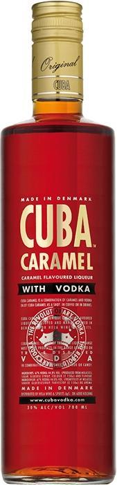 Image du produit Cuba Caramel with Vodka liqueur danoise
