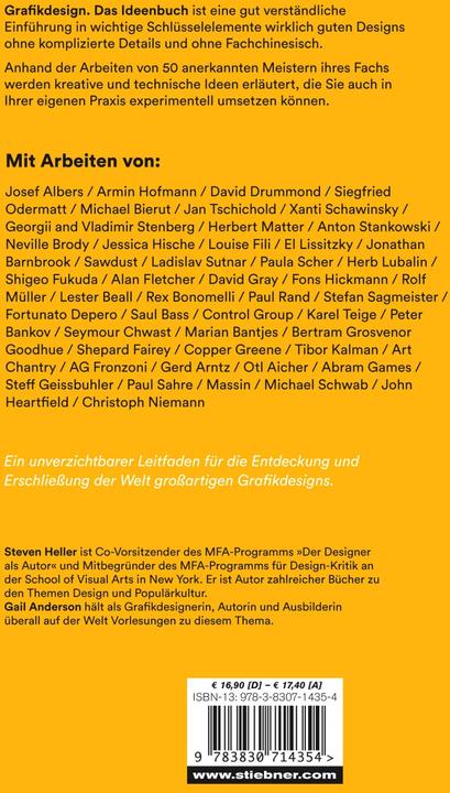Actual product image Grafikdesign. Das Ideenbuch (German, Steven Heller, 2016)