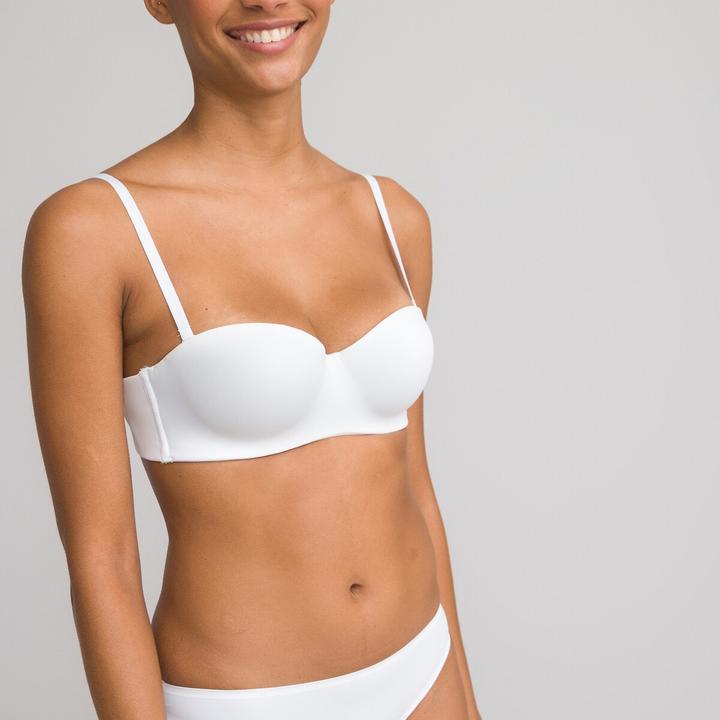 Produktbild La Redoute Collections Bandeau-BH aus Mikrofaser (65 A, Einzelpack)