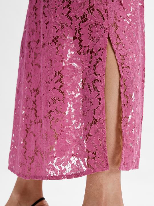 Produktbild Selected Femme Geblümtes Spitzen Midikleid (L)