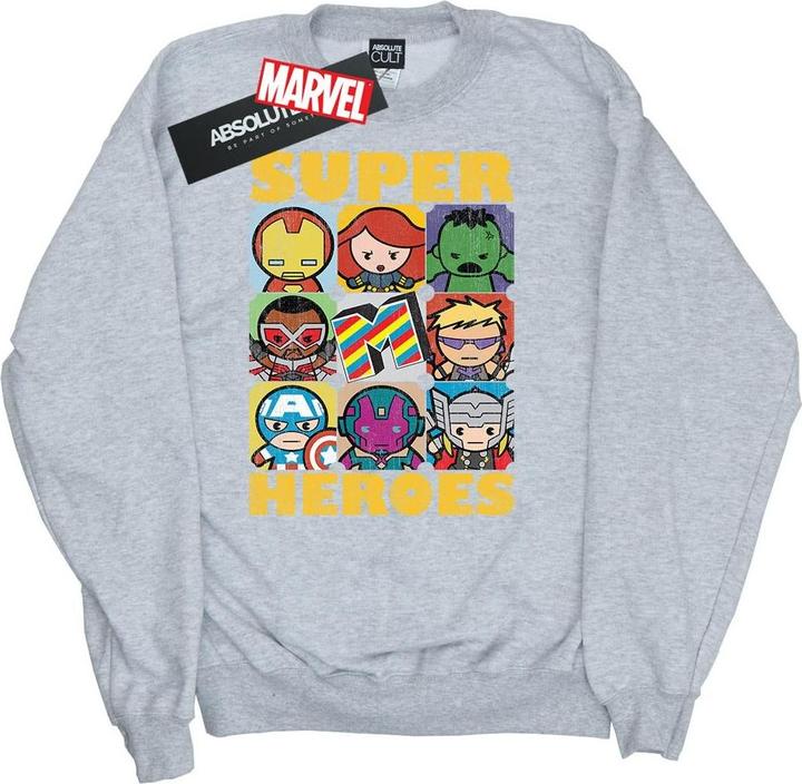 Immagine prodotto Kawaii Super Heroes Felpa Uomo (L)