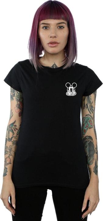 Immagine prodotto Disney Mickey Mouse Dont Speak Breast Print Maglietta Donna (M)