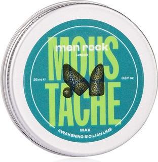 Men Rock Men-Rock - Moustache Wax Awakeing Sicilian Lime - Beard Wax - 25ml (25 ml)