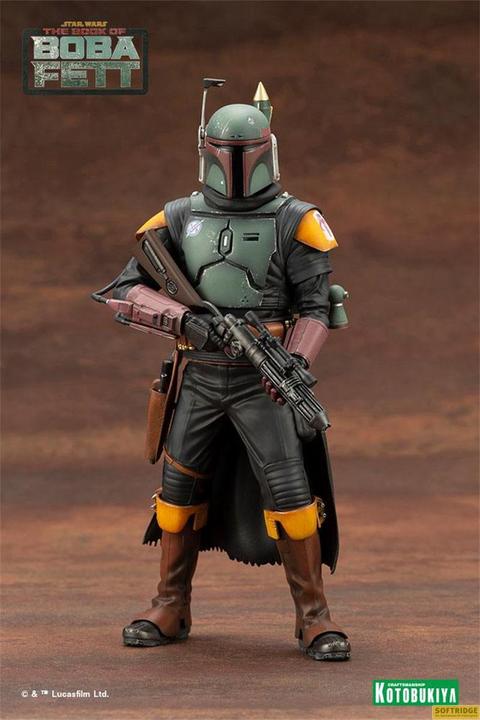 Actual product image Kotobukiya Star Wars: The Book of Boba Fett ARTFX+ Statue 1/10 Boba Fett 18 cm