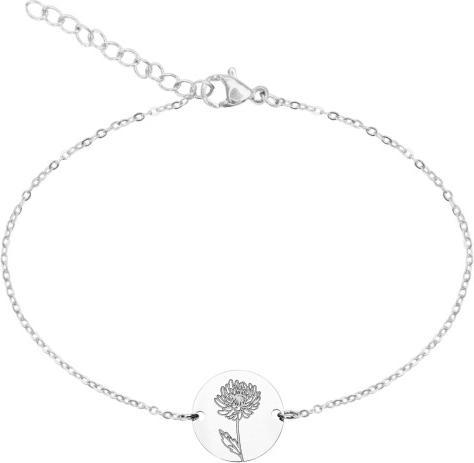Image du produit HCA Armband - "Your Flower" - Edelstahl - Chrysantheme (Acier inoxydable)