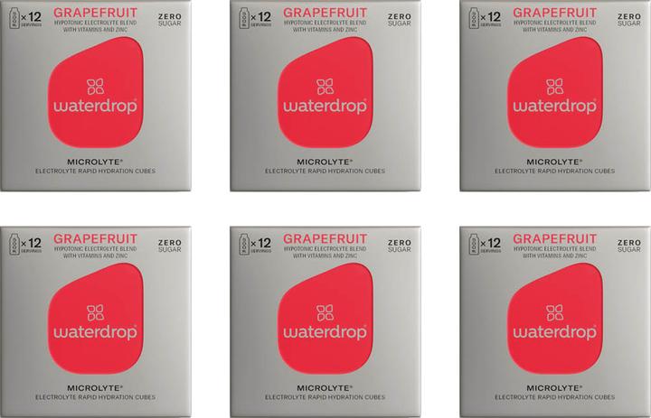 Actual product image Waterdrop Microlyte Grapefruit (Grapefruit, 12 x)