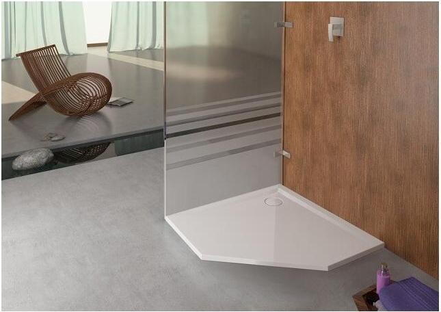 Immagine prodotto Hoesch Piatto doccia pentagonale MUNA ultrafl. m AR 900x900x30mm bianco