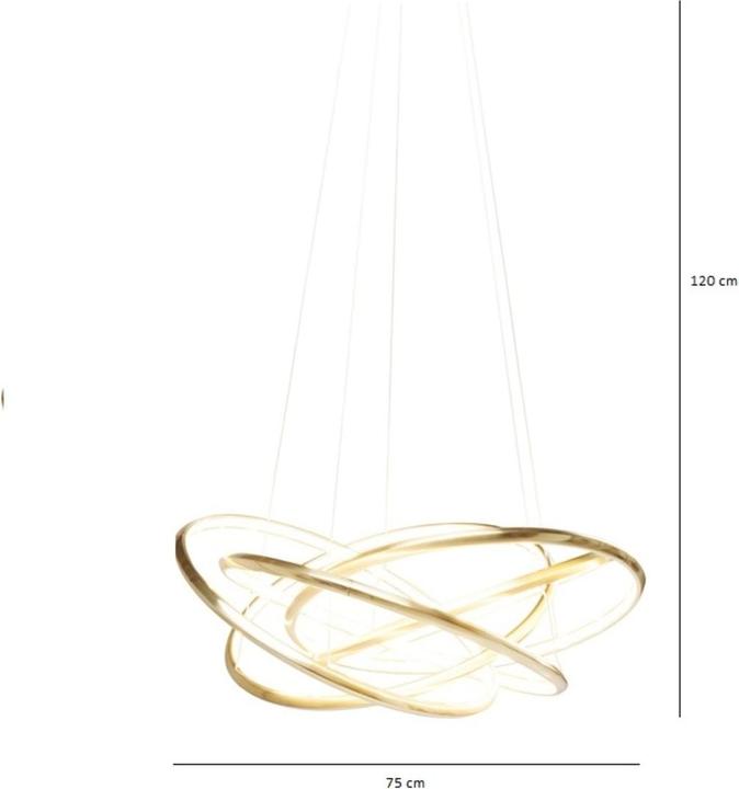 Immagine prodotto Kare Design Lampada a sospensione Saturn LED Gold Big Gold Big (7680 lm)