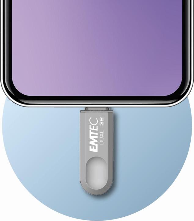 Image du produit Emtec USB3.2 Type-C Dual D280 32GB (32 Go, USB 3.2)