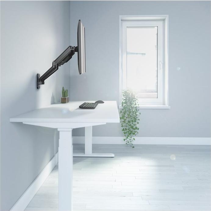Produktbild LogiLink BP0146 Dual Monitorius Wandhalterung 17-32 Zoll Gasfeder 90-540 mm (Wand, 32")