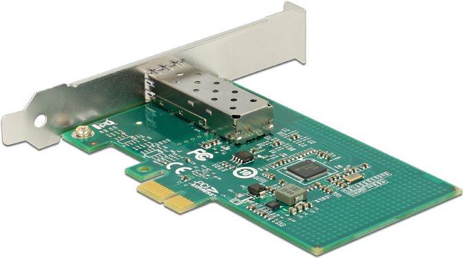 Actual product image Delock PCI Express x4 Network Card SFP (Mini PCI Express)
