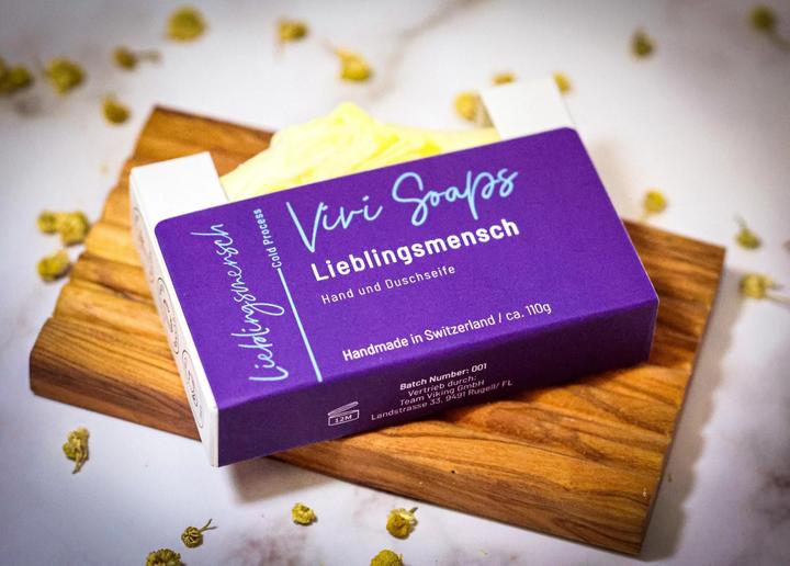Produktbild Vivi Soaps Lieblingsmensch Seife (Hartseife)
