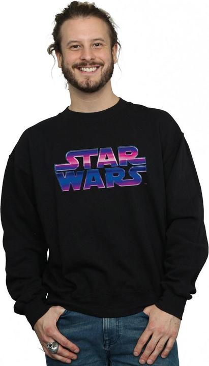 Immagine prodotto Star Wars Neon Logo Felpa Uomo (L)