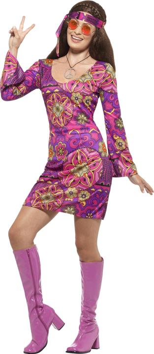 Image du produit Smiffys Costume Woodstock Hippie Femme (violet) (XL)
