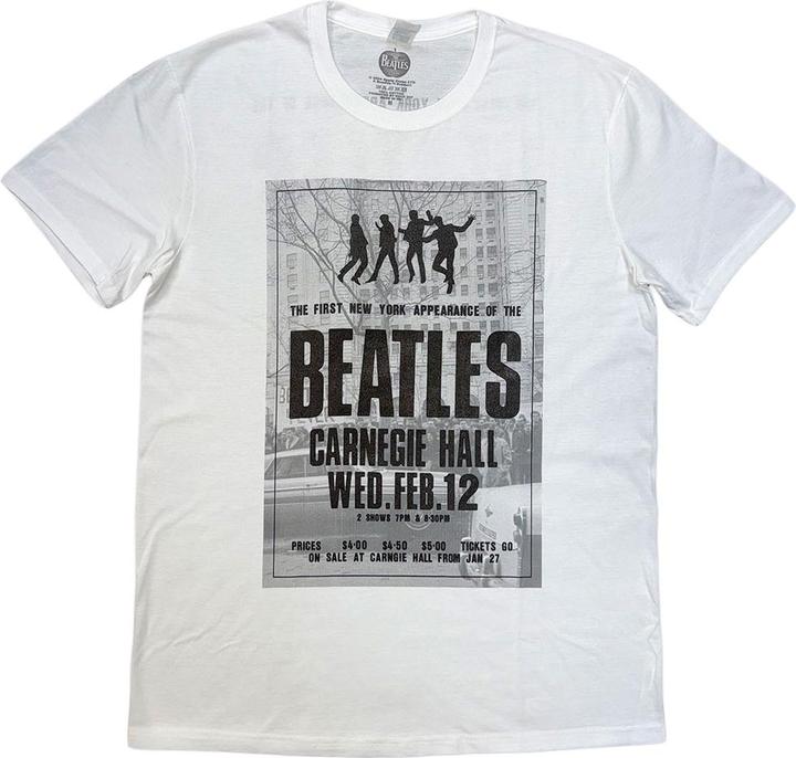 Produktbild The Beatles Tour 1964 Carnegie Hall TShirt (S)