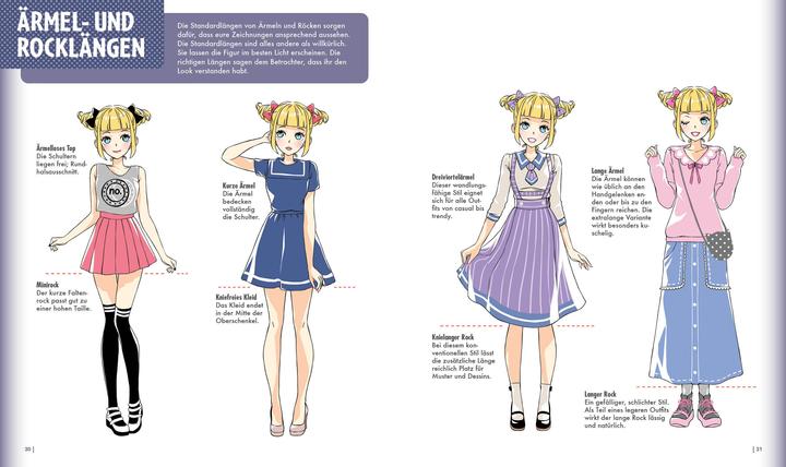 Produktbild Dein ultimativer Manga-Anime-Zeichenkurs – Fashion – Starke Charaktere in stylischen Outfits (Deutsch, Christopher Hart, 2021)