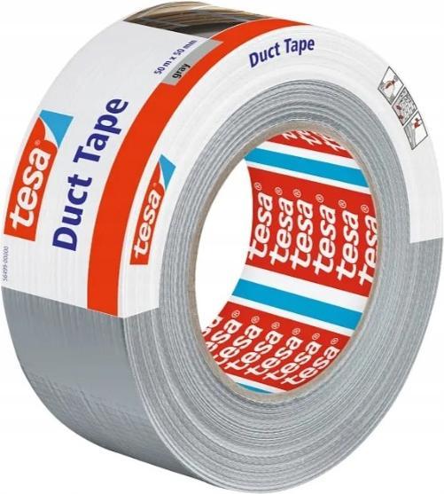 Actual product image tesa DUCT TAPE 50MX50MM 56499. GREY (50 mm)